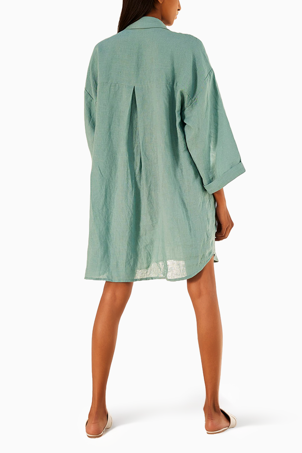 Blue Haze Shirt Dress