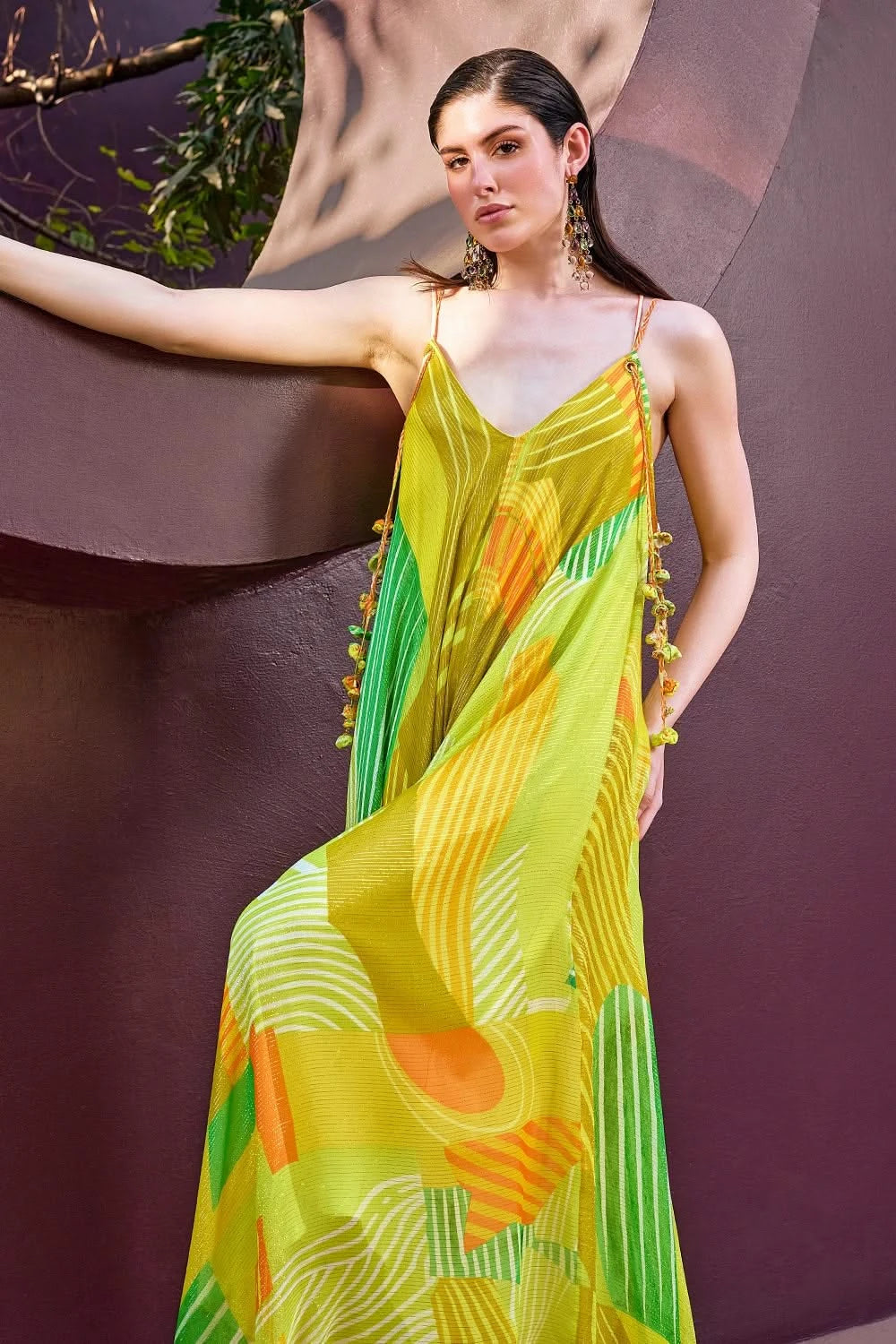 backless flowy dress Lurex Strappy Marilyn Monroe's 
