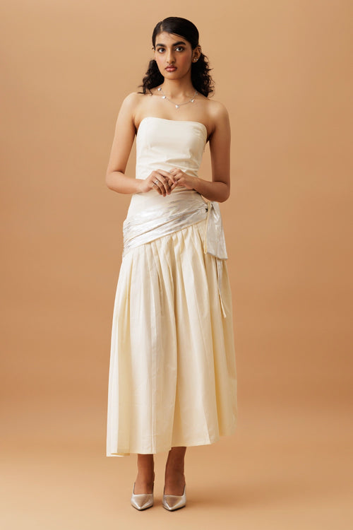 White Martini Dress