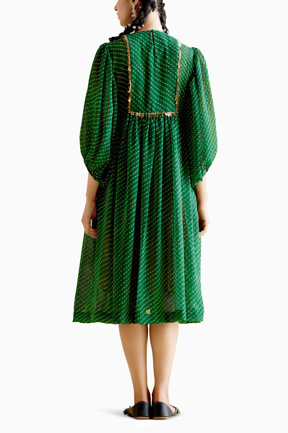 Cronus Green Dress