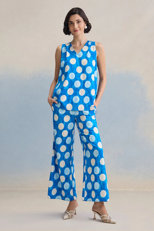 Cloud Polka Co-ord Set