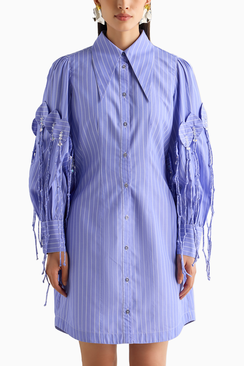Stripe Shirt Dress