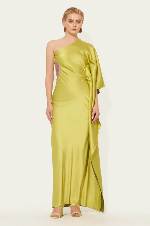 Lime Green Aethera Gown