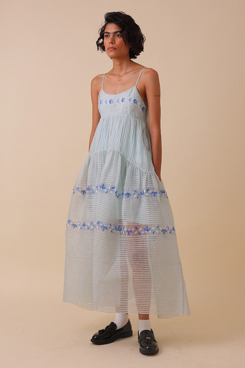 Powder Blue Asha Dress