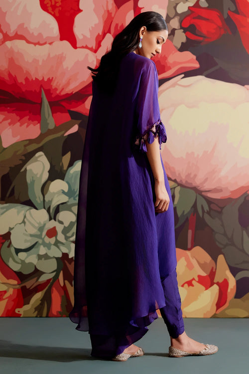 Mavi Kurta Set