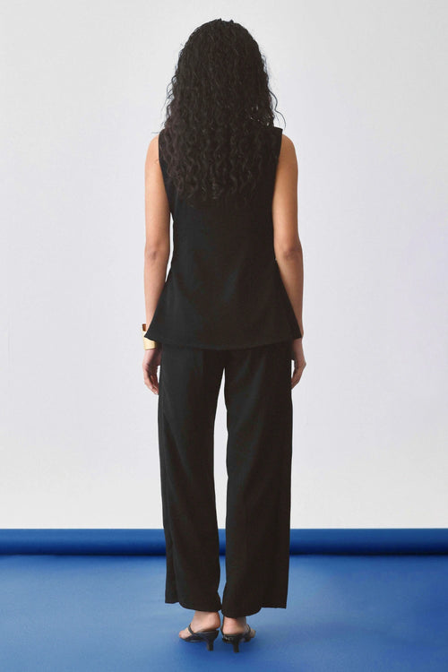 Black Soft Sculpt Blazer Set