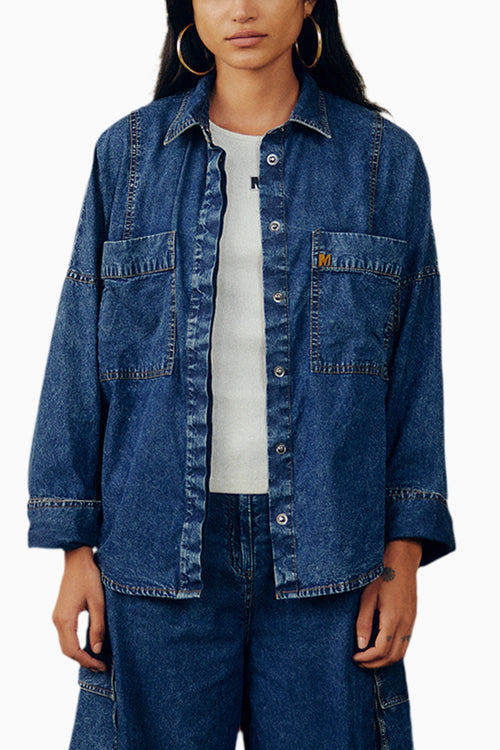 Washed Denim Shirt
