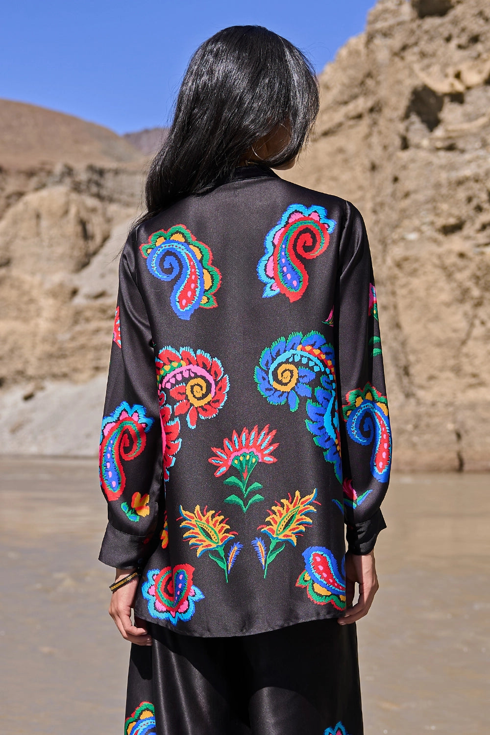 Multicolor Paisley Shirt