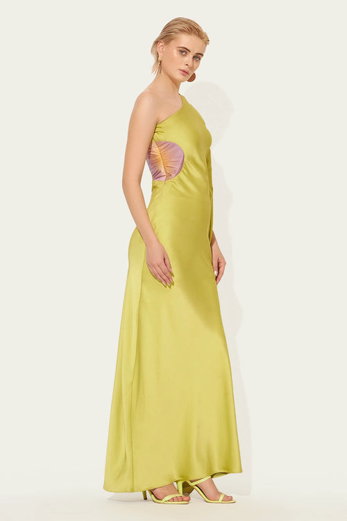 Lime Green Aethera Gown