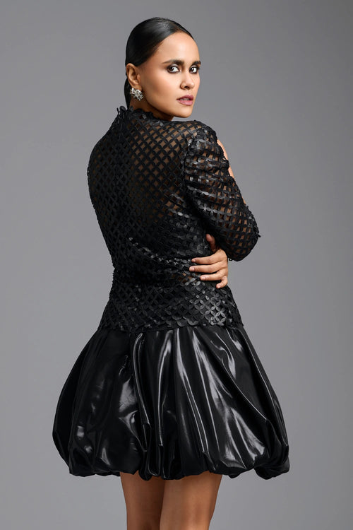 Dramatic Black Dress