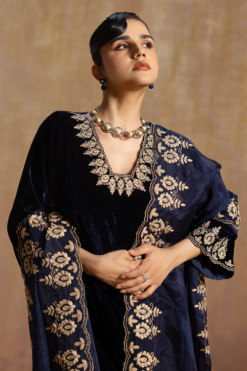 Khwaab Blue Suit Set