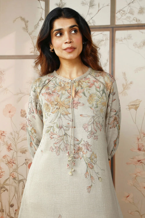 Candy Blossom Kismat Natural Dress
