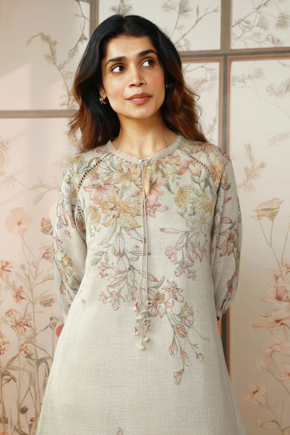 Candy Blossom Kismat Natural Dress