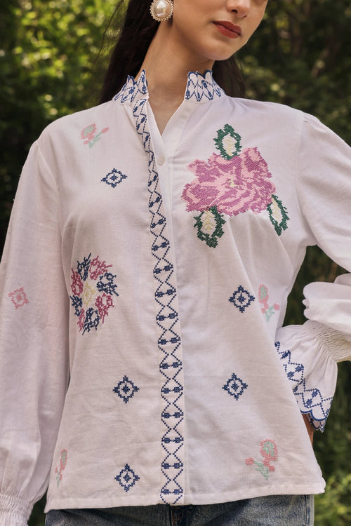 The French Riviera Blouse