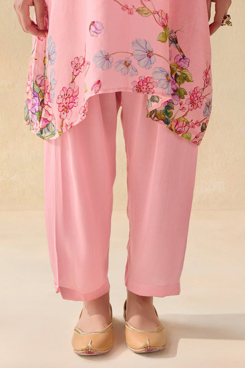 Saumya Peach Kurta Set