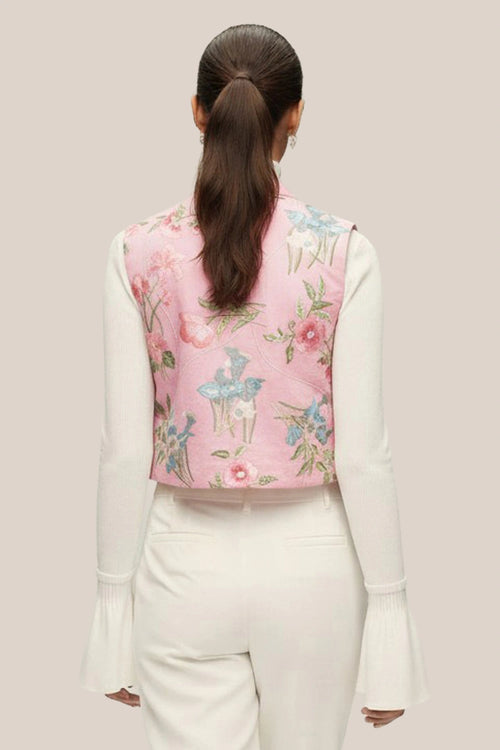Blush Dahlia Waistcoat