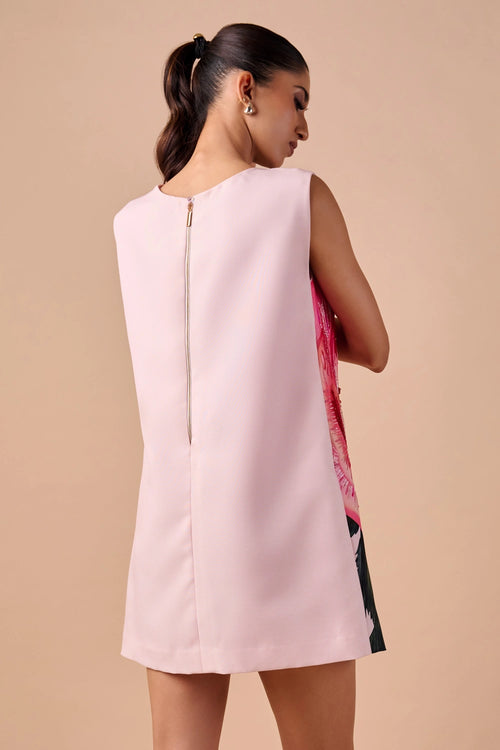 Light Hue Poppy Shift Dress
