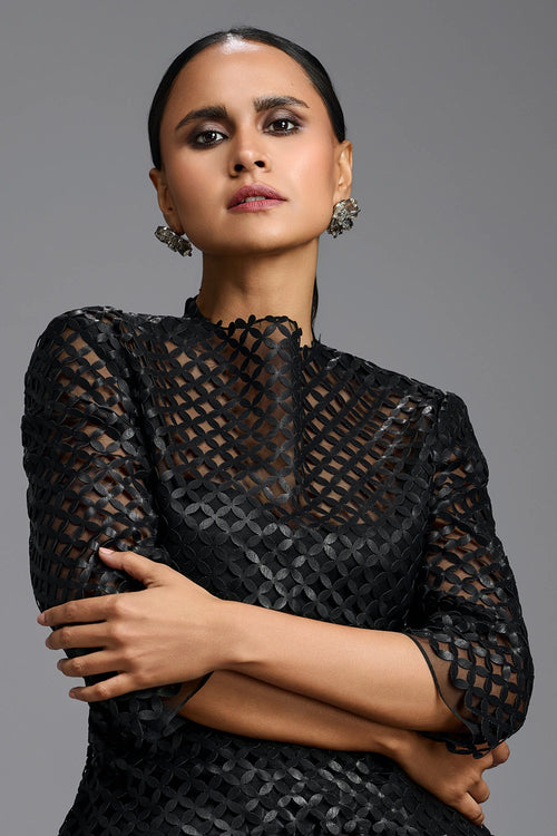 Dramatic Black Dress