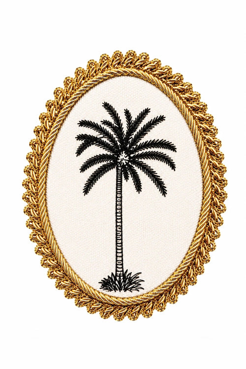 Swaying Black Palm