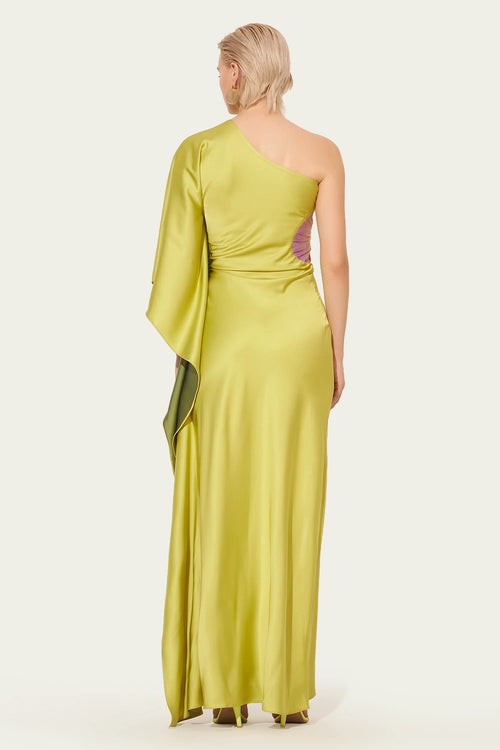 Lime Green Aethera Gown