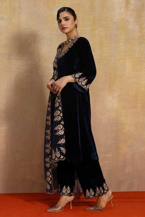 Khwaab Blue Suit Set