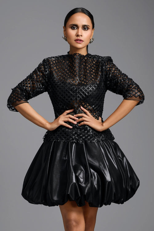 Dramatic Black Dress