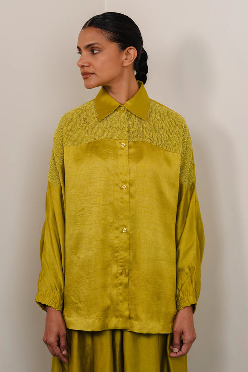 Lime Green Eclipse Shirt