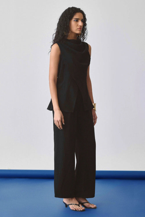 Black Soft Sculpt Blazer Set