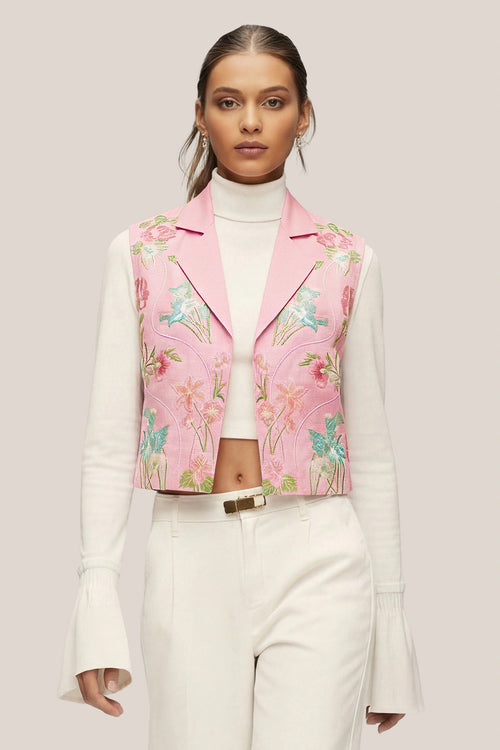 Blush Dahlia Waistcoat