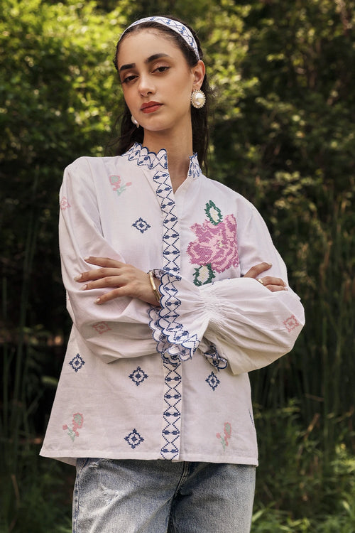 The French Riviera Blouse