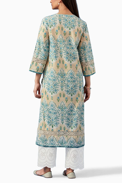Lemon Kainoosh Kurta and Pants