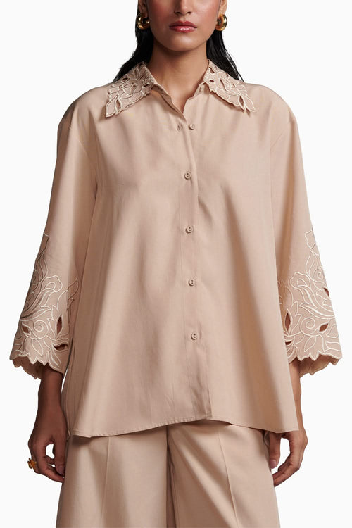 Cutwork Embroidered Shirt