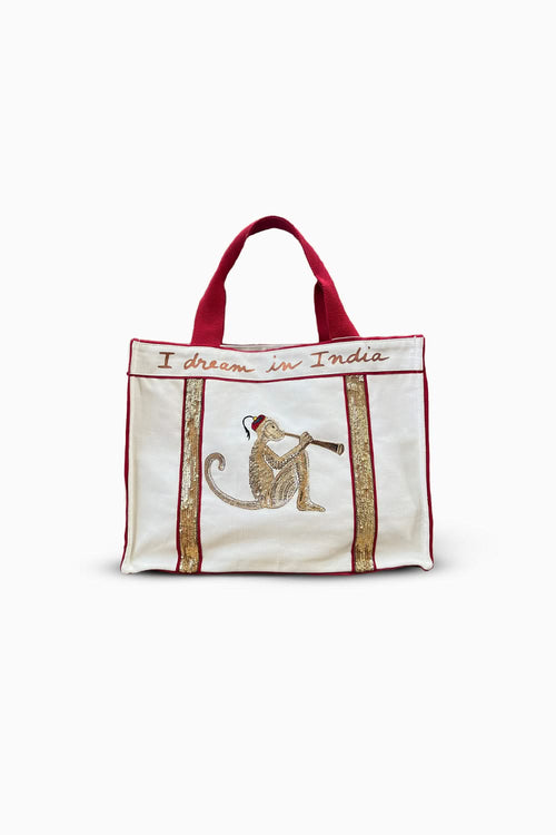 The Golden Monkey Tote Bag