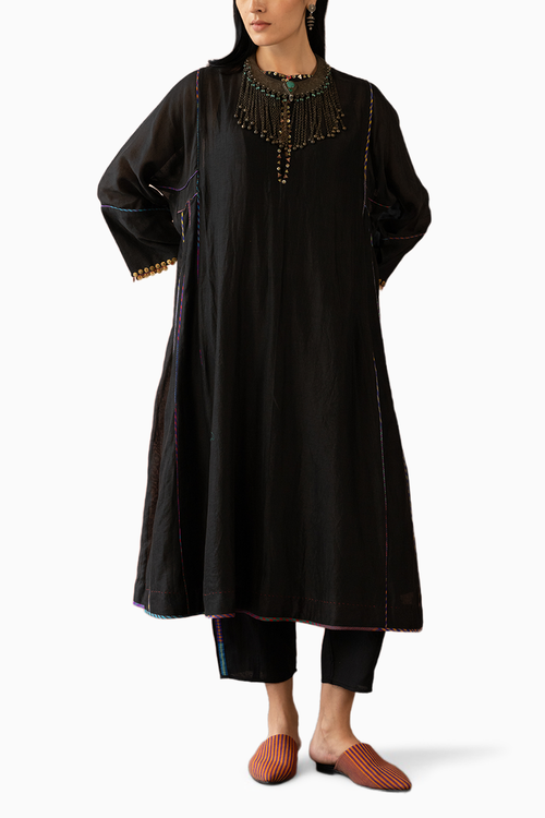 Femi Kurta with Lotus Pants