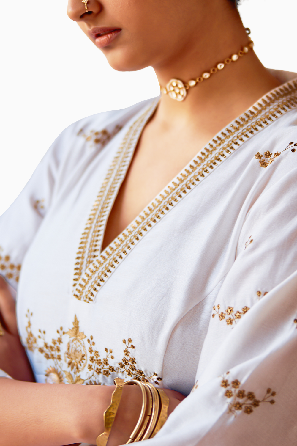 Usha Rani Kali Kurta Set