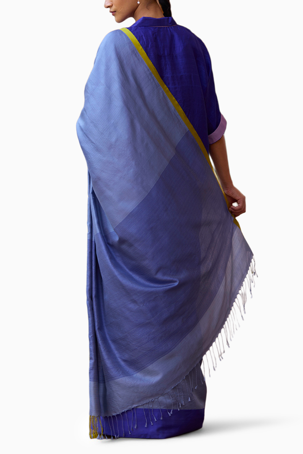 Crescendo Blue Saree