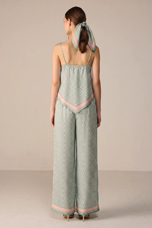 Green Yuna Top Co-ord Set