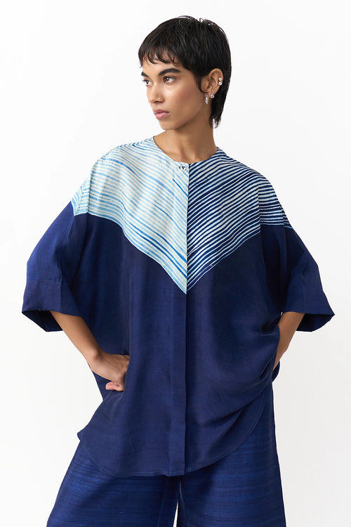 Tera Navy Shirt