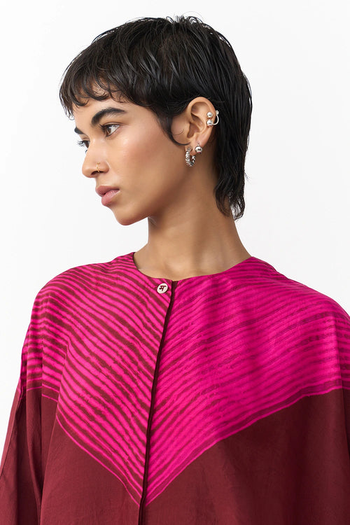 Tera Burgundy Shirt