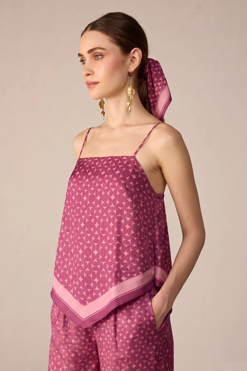 Maroon Yuna Top