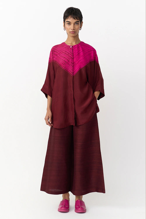 Tera Burgundy Shirt