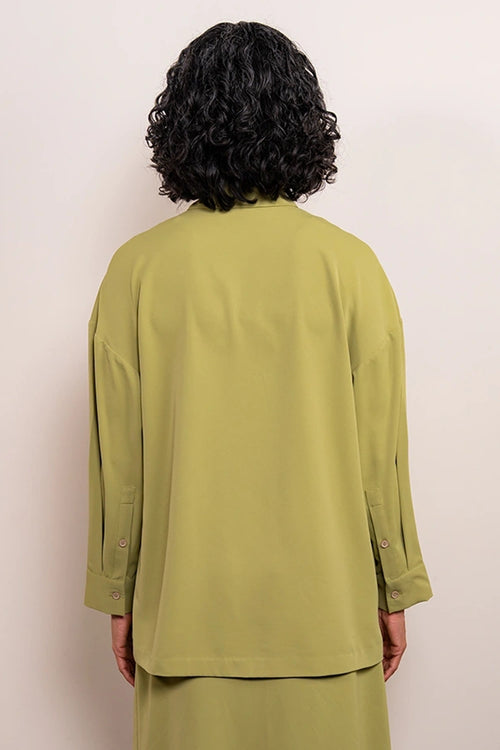 Leaf Green Arc Shirt