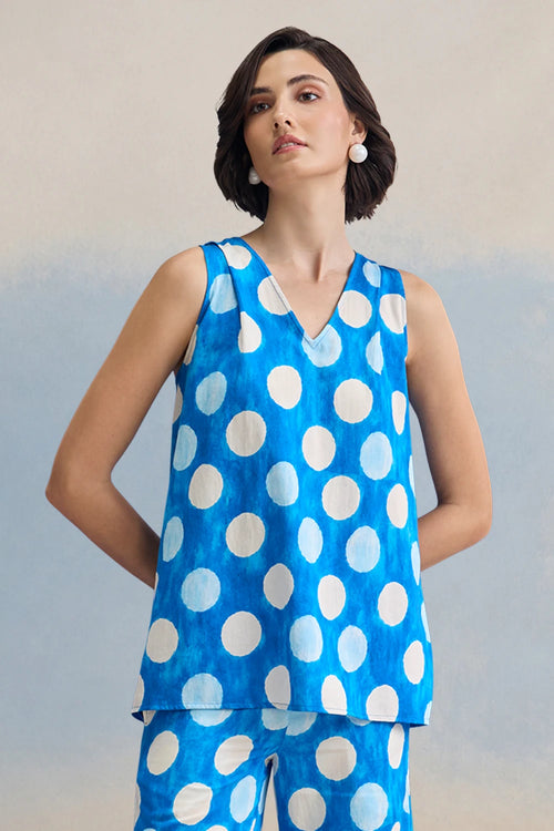 Cloud Polka Co-ord Set