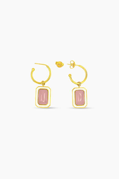 Cloudy Pink Vitamin Sea C Hoop