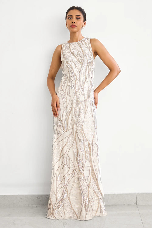 Gold Frost Gown