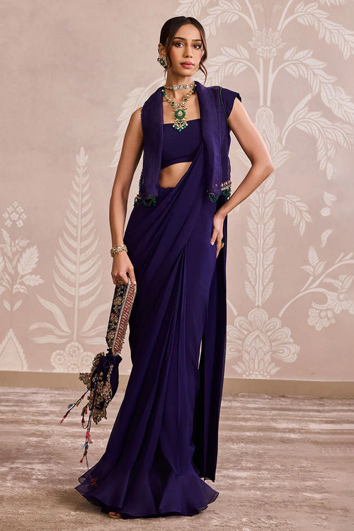 Topaz Saree Set