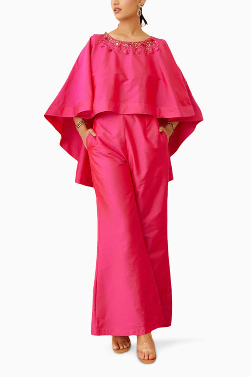 Rani Pink Embroidered Co-ord Set