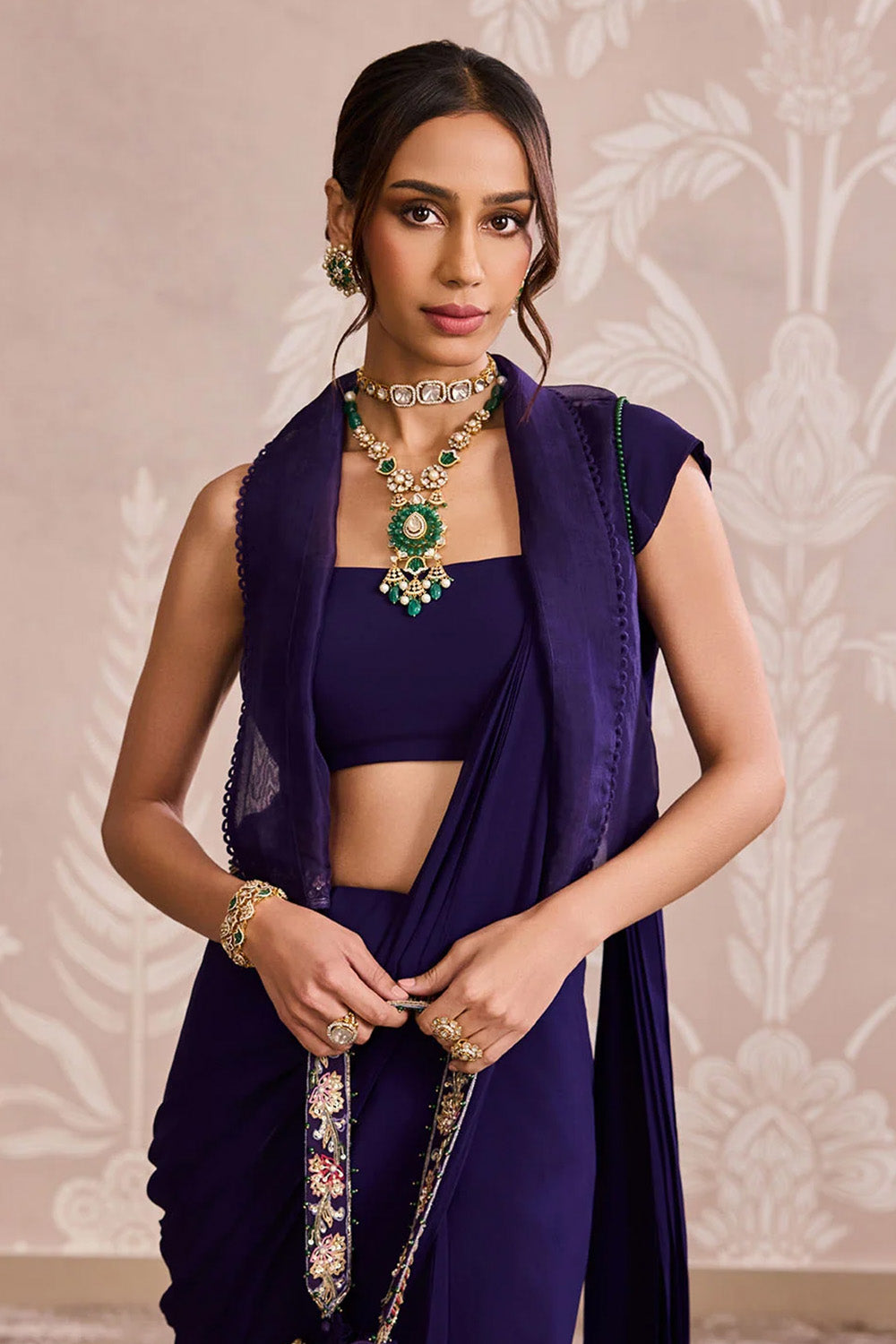 Topaz Saree Set