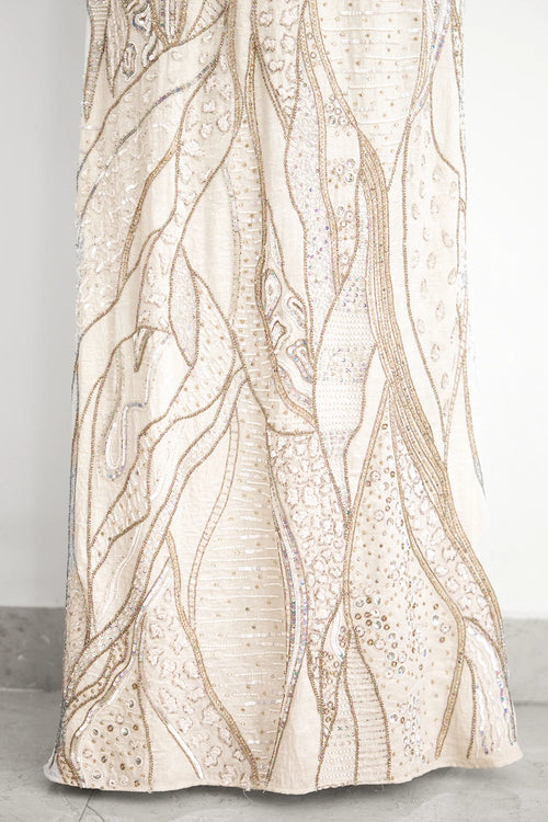 Gold Frost Gown