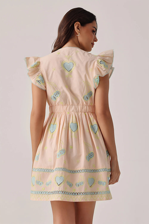 Peach Isles Estella Mini Dress